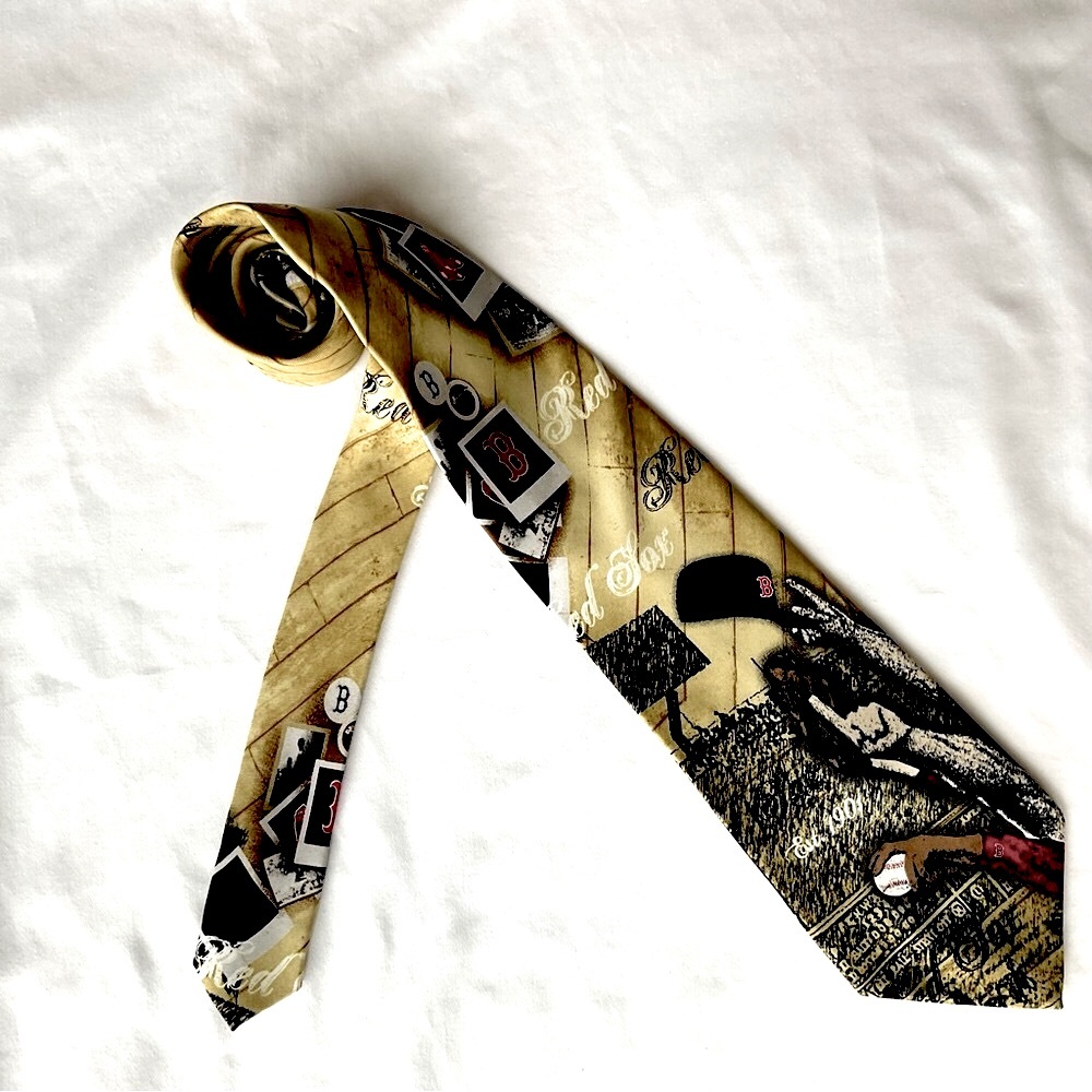 Vintage Boston Red Sox Silk Tie